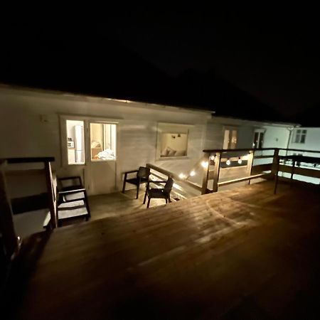Central Bnb Stavanger At Bertis Ap 9 Generous Rooftop Terrace ภายนอก รูปภาพ