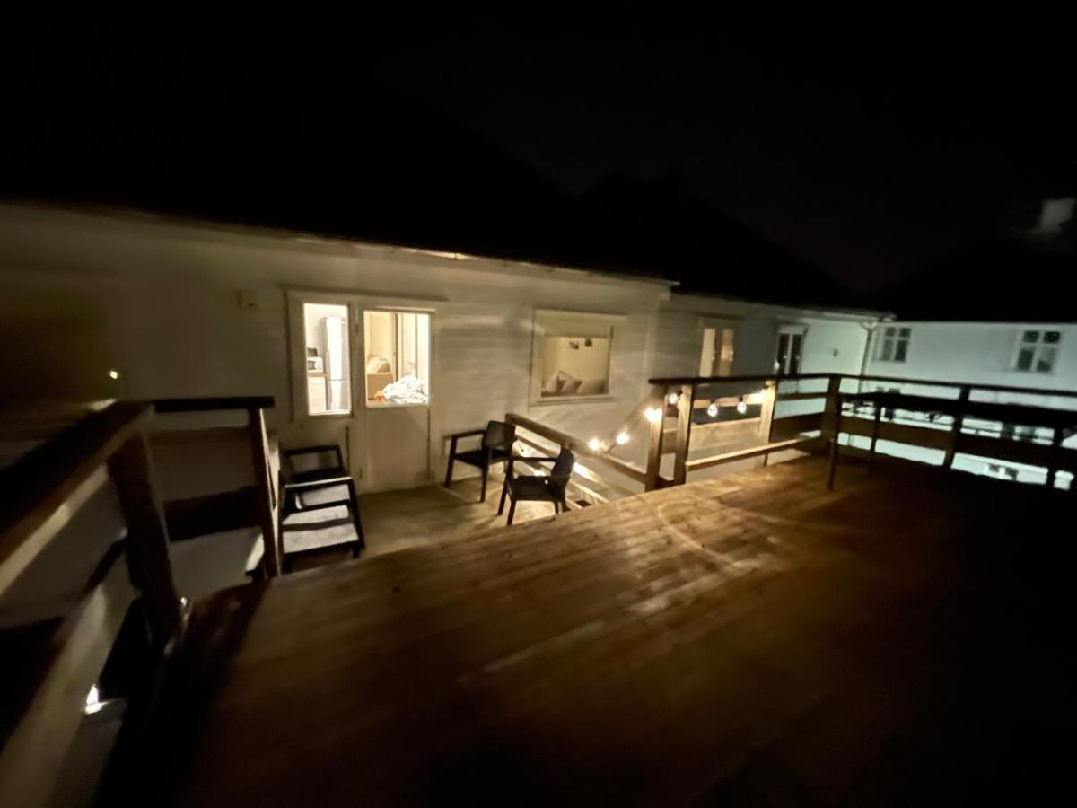 Central Bnb Stavanger At Bertis Ap 9 Generous Rooftop Terrace ภายนอก รูปภาพ